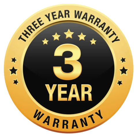 3-year-warranty-golden-label-isolated-on-white-background